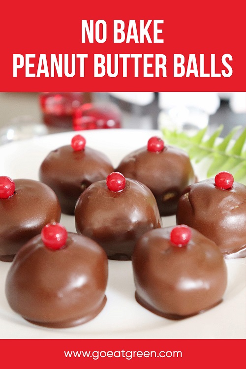 Healthy peanut butter balls
