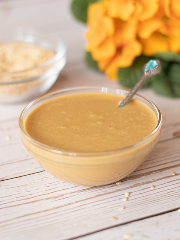 Healthy vegan tahini recipe