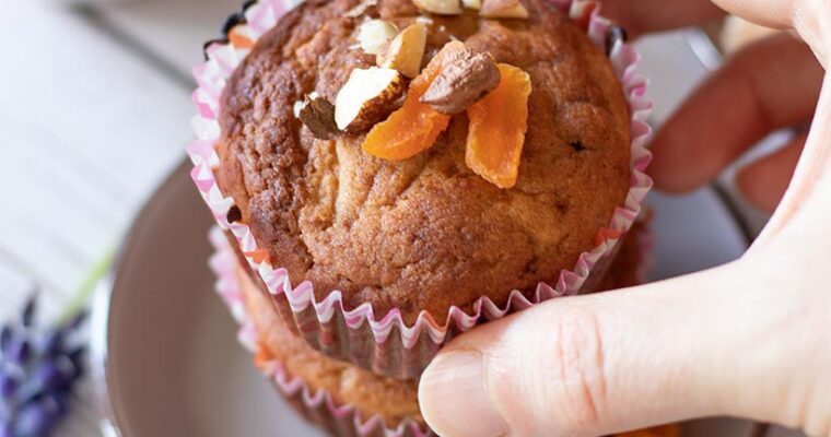 Healthy Gluten-Free Carrot Pineapple Muffins