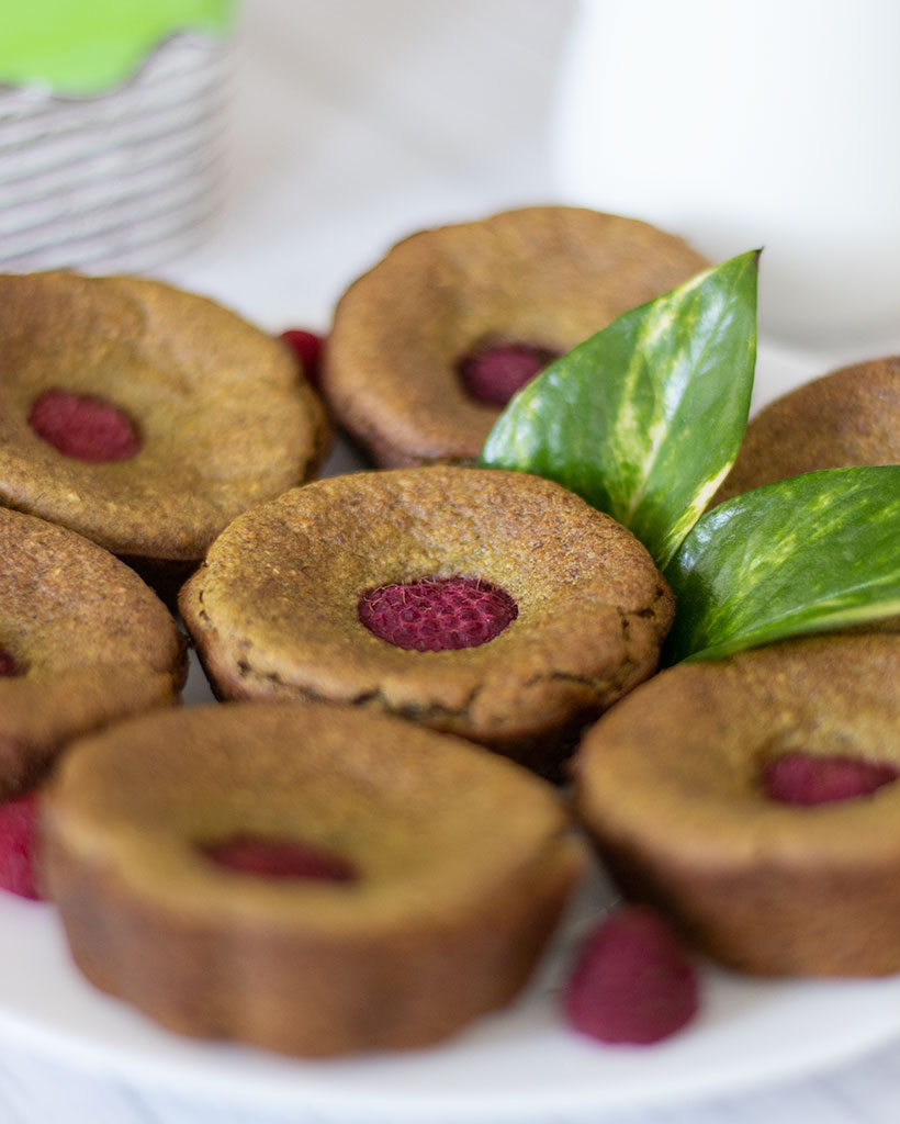 Gluten-free, no sugar, no eggs, no milk healthy spinach banana muffins