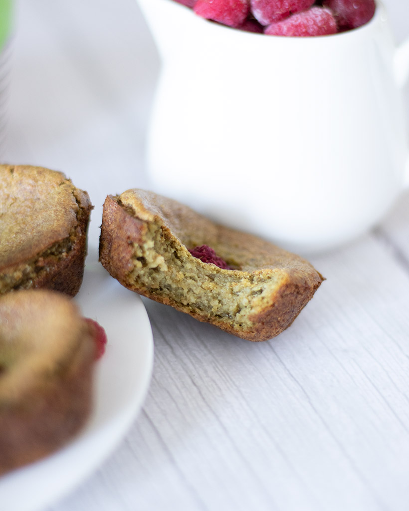 Sugar-free, dairy-free, egg-free homemade muffins for snack