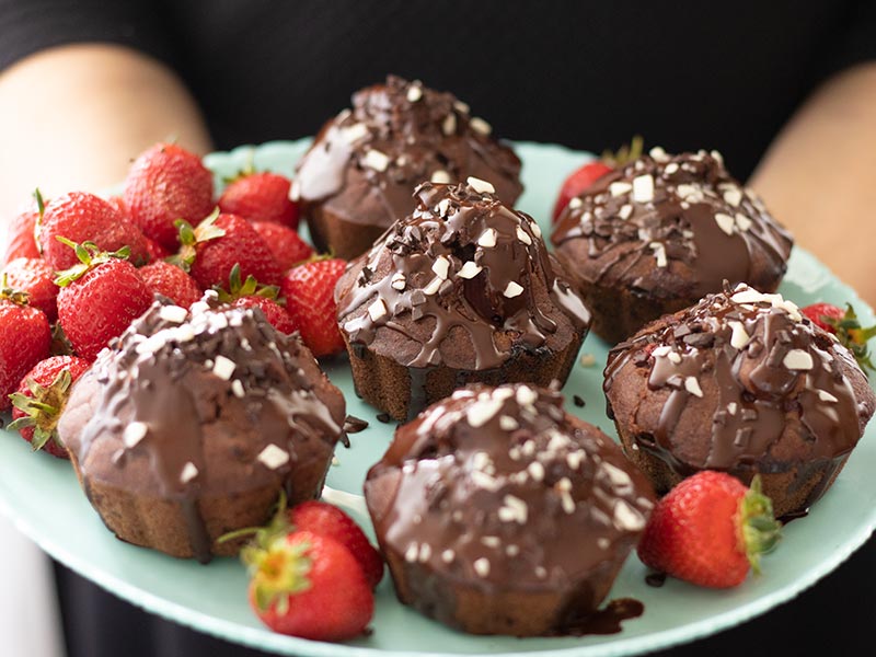 Best healthy strawberry gluten free muffins recipe for picky eaters