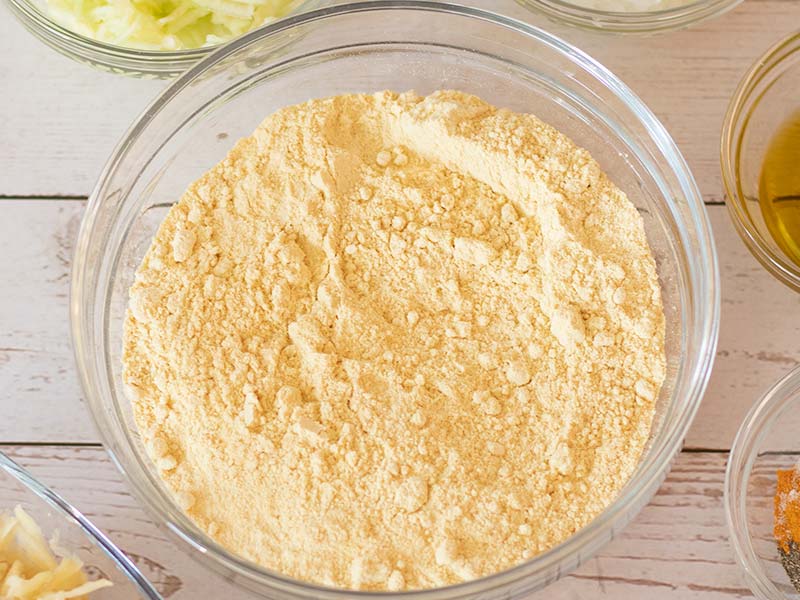 Naturally gluten-free chickpea flour