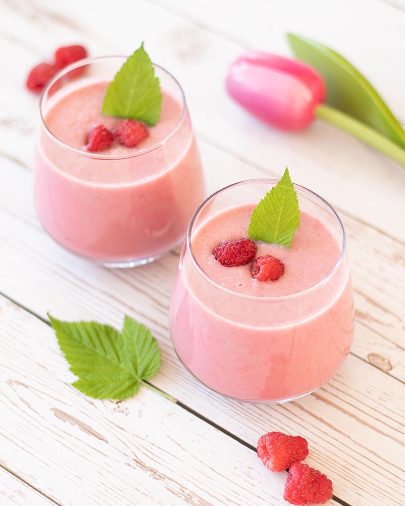 Simple and quick refreshing weight-loss smoothie