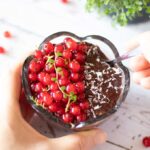 Vegan chocolate chia pudding recipe with almond milk (gluten-free and weight-loss friendly)