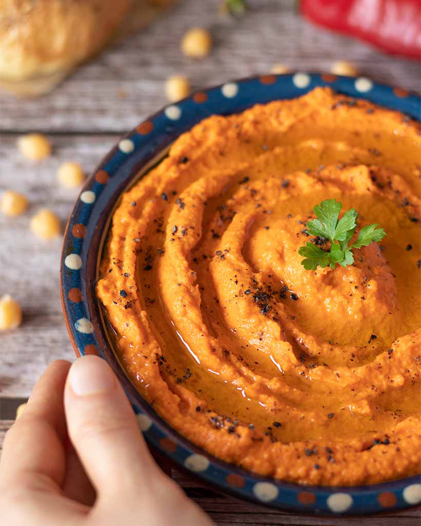 Homemade vegan spread made with plant-based ingredient. Mediterranean and Asian inspired food that is gluten-free, dairy-free, healthy and nutritious.