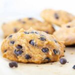 Recipe for pumpkin chocolate chip cookies for an easy Thanksgiving dessert