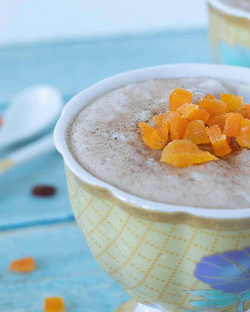 Creamy homemade vegan rice pudding for breakfast, brunch, or dinner.