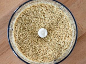 Tasty homemade vegan parmesan cheese for pasta