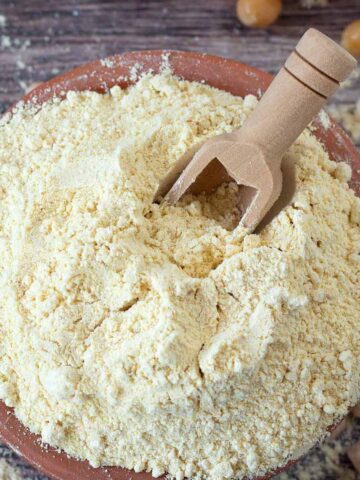 Chickpea flour.