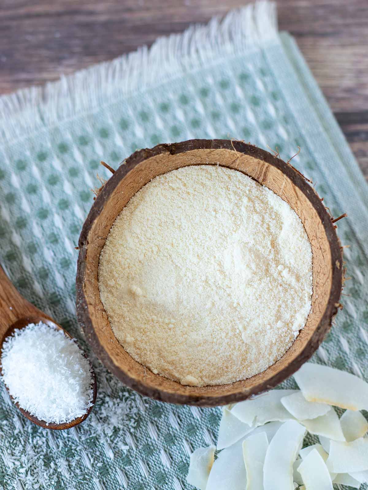 Coconut flour.