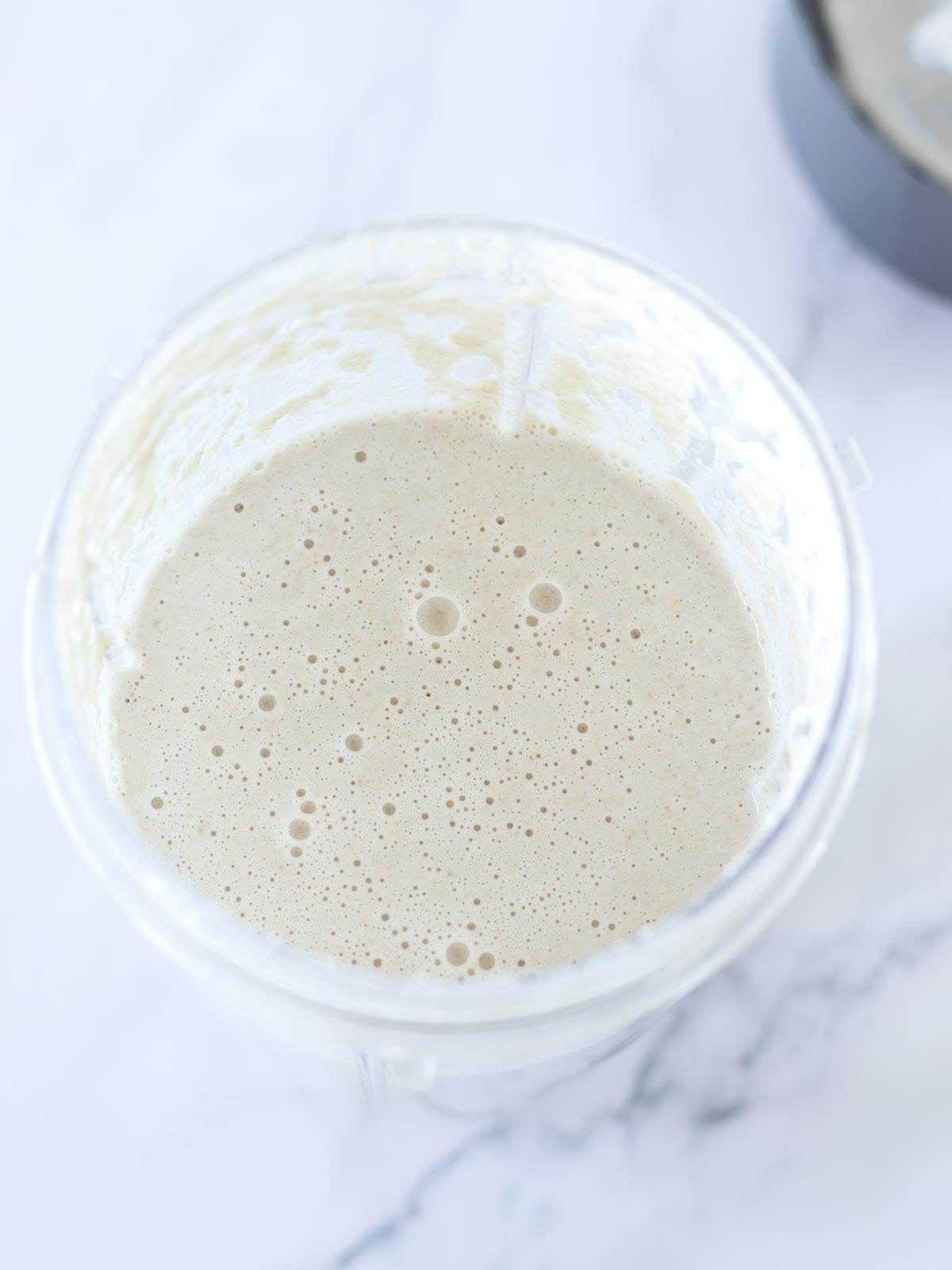 Batter for healthy quinoa wraps.
