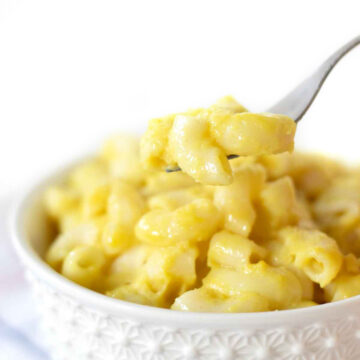 High-protein vegan mac and cheese without cashews.