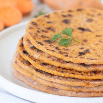 2 Ingredient sweet potato tortillas (vegan homemade wraps).