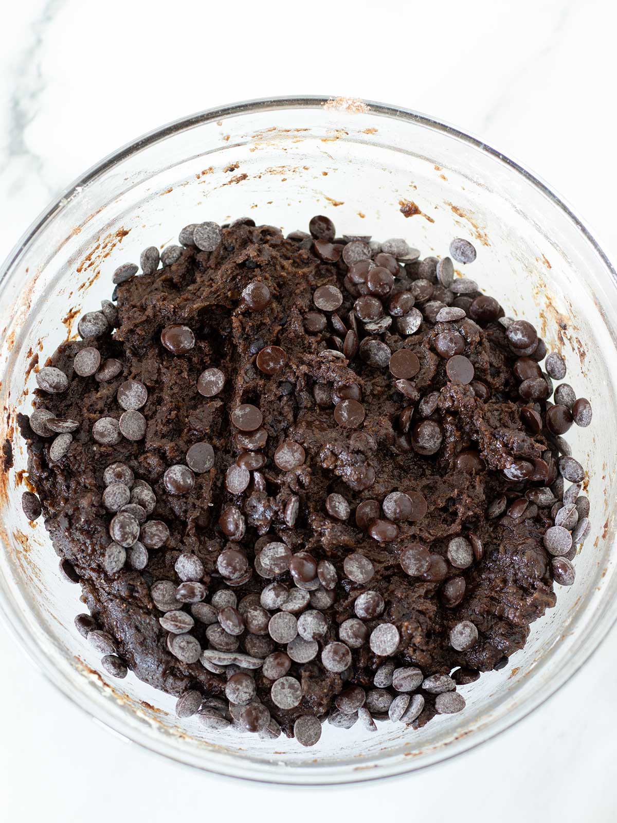 Carob cookie batter.