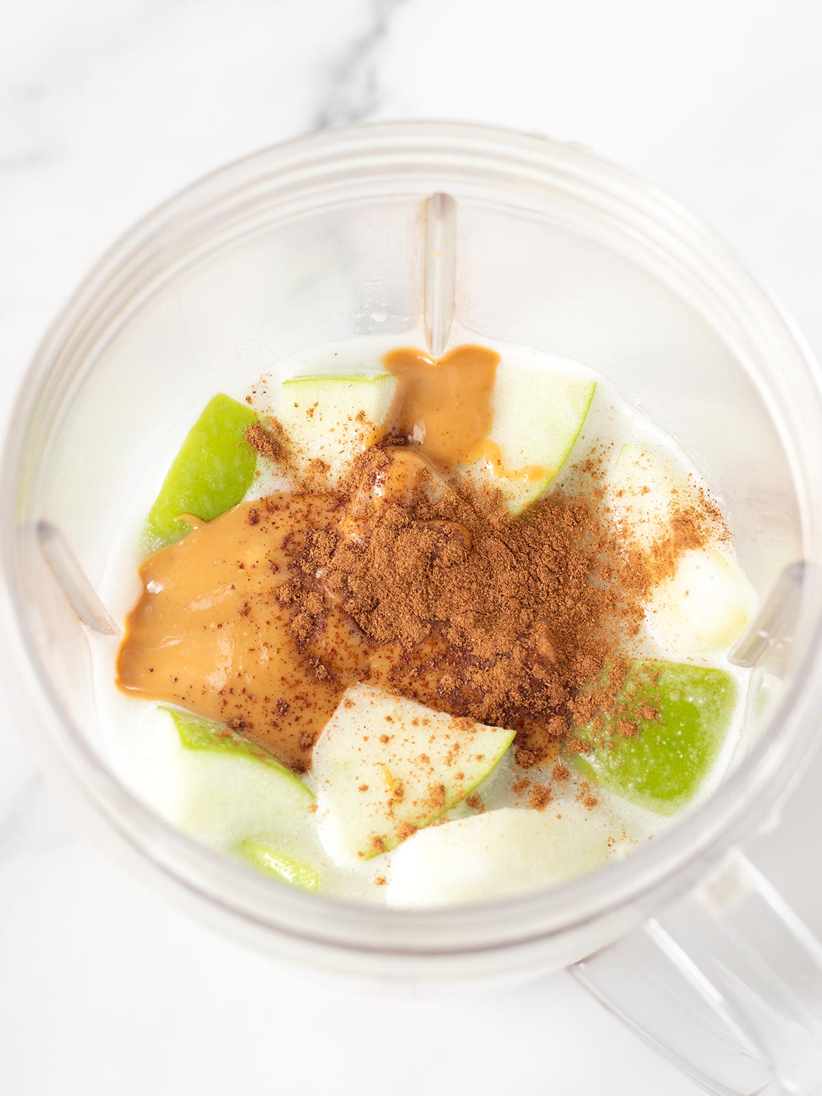 Apple chia seed meal prep.