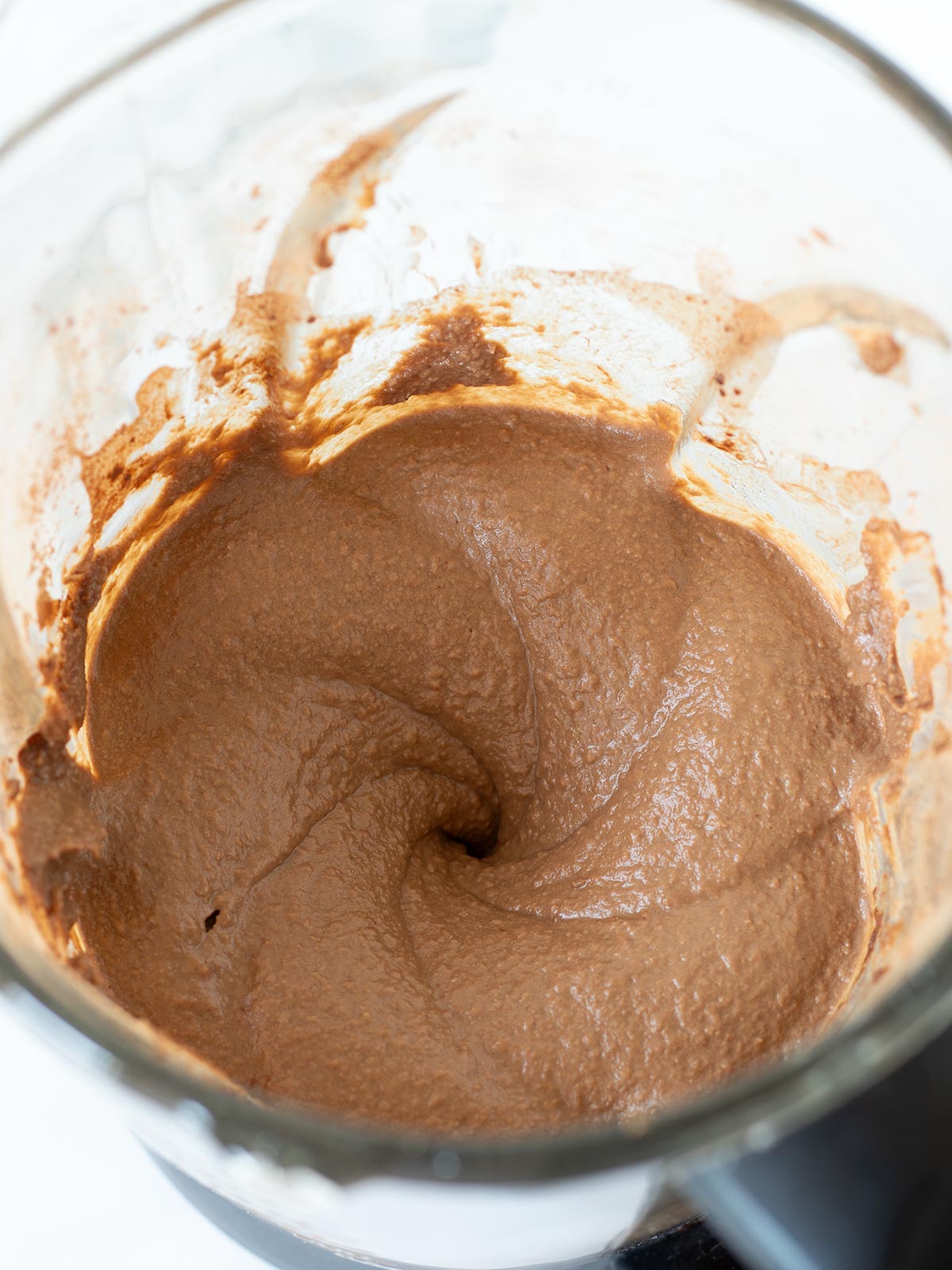 High-protein dark chocolate hummus.