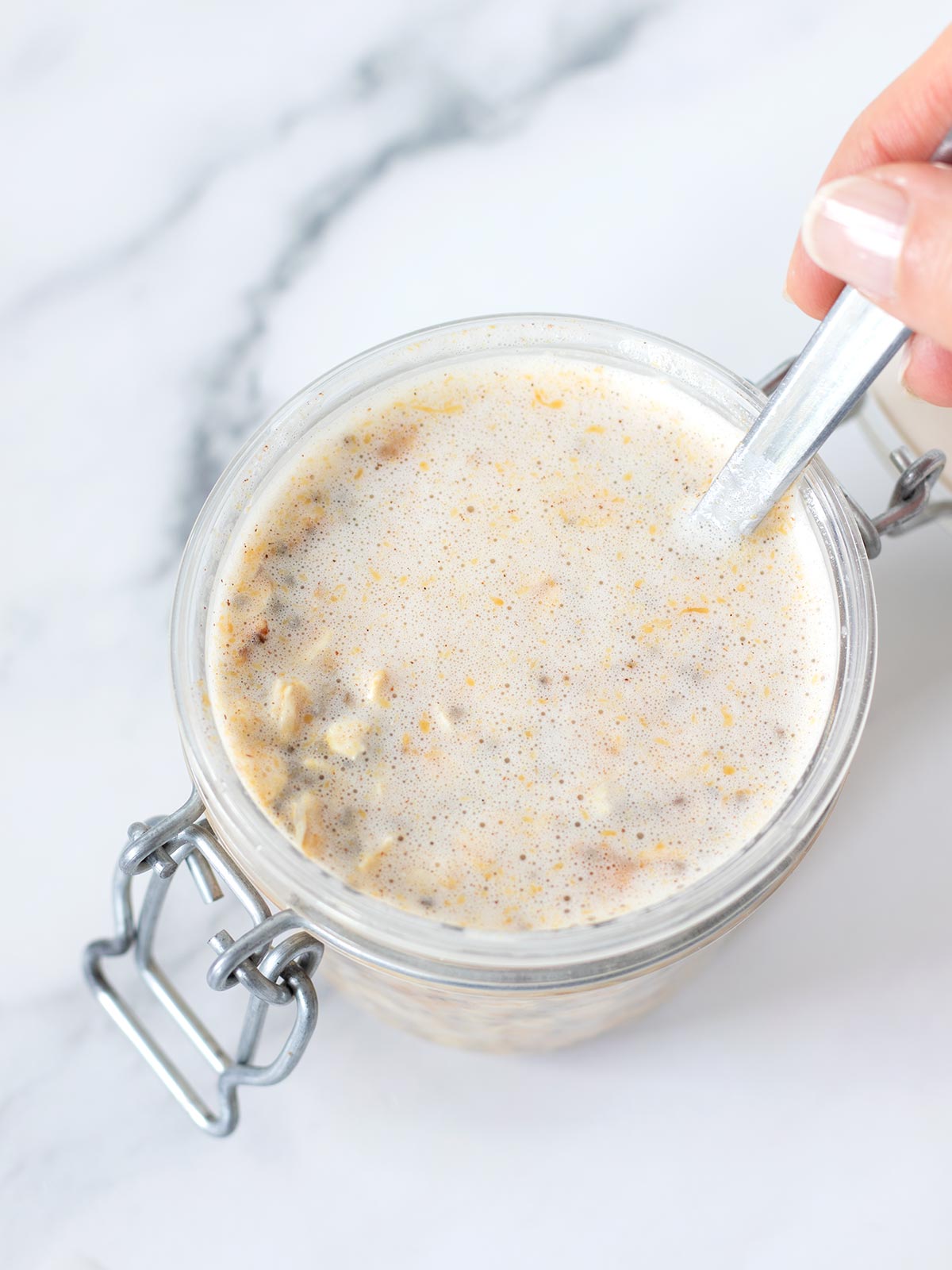 Vegan maple brown sugar meal prep.