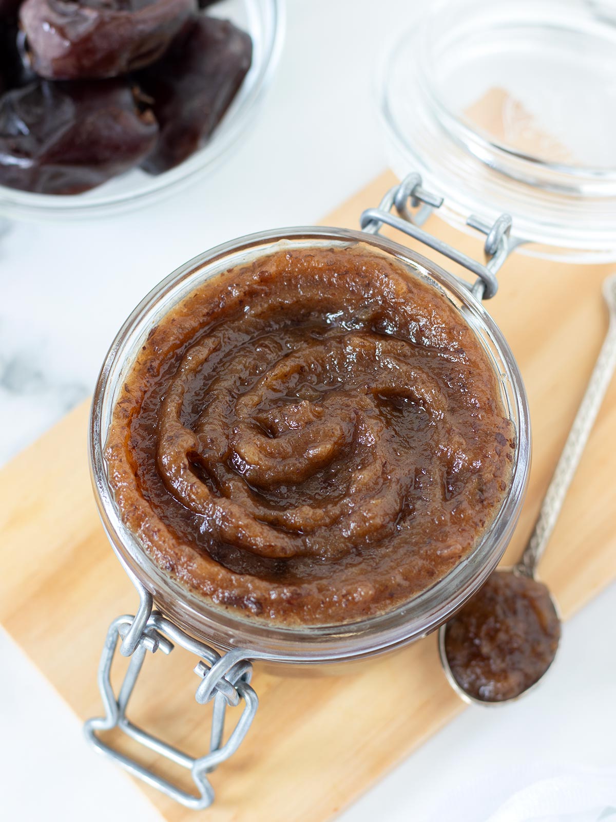 Homemade date spread.