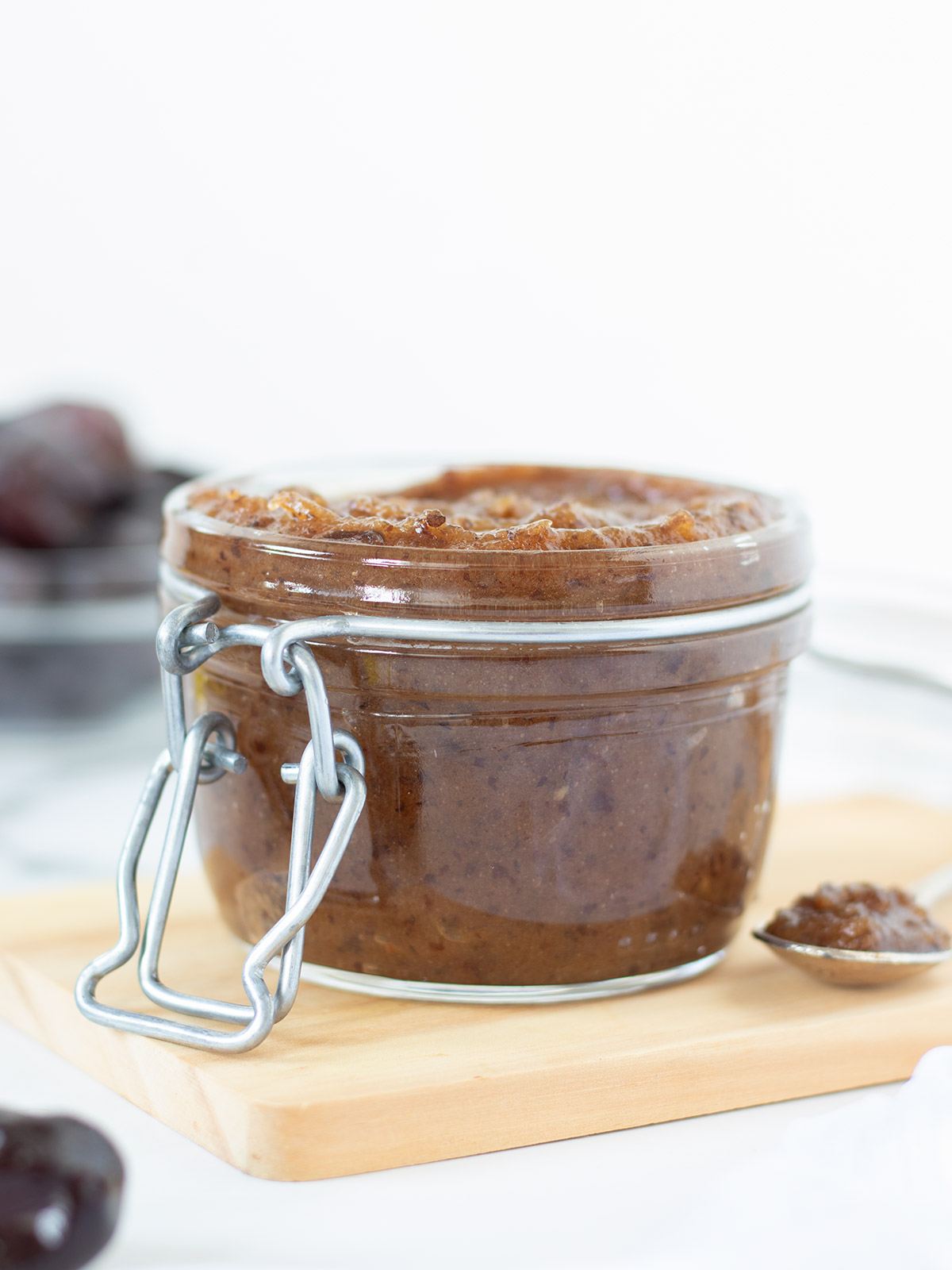 Homemade date paste.