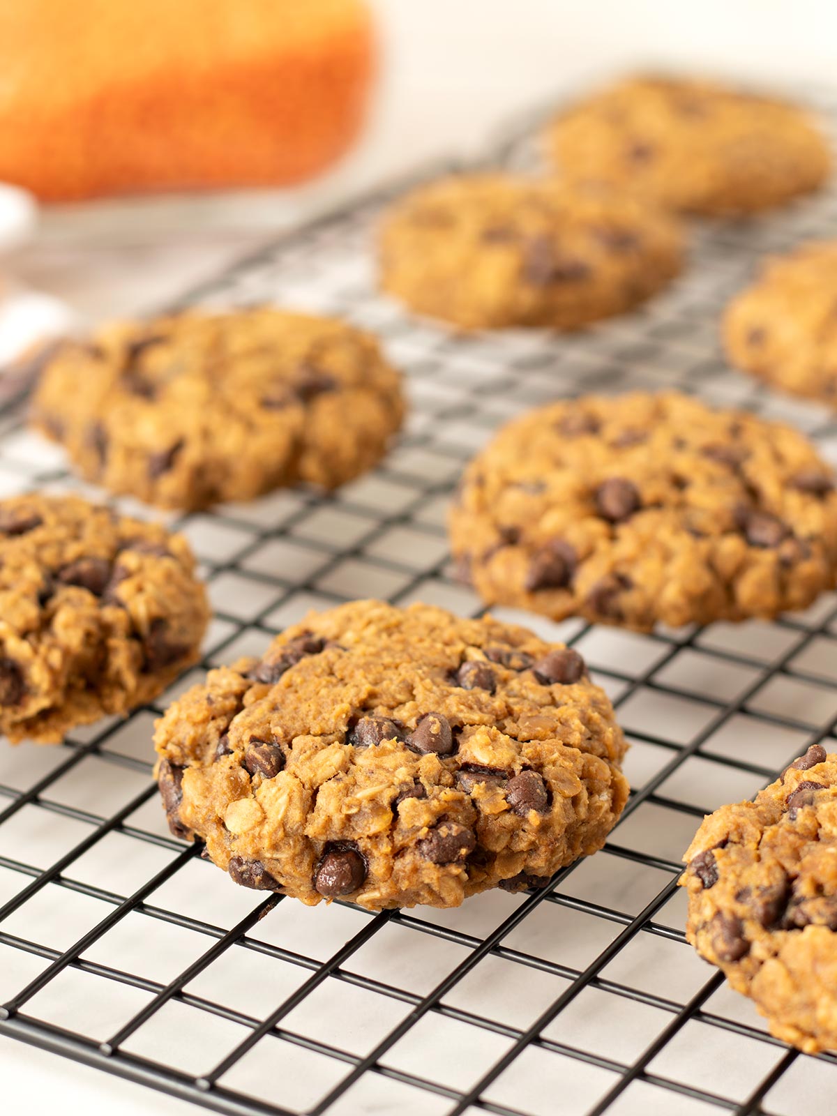 Vegan red lentil cookies.