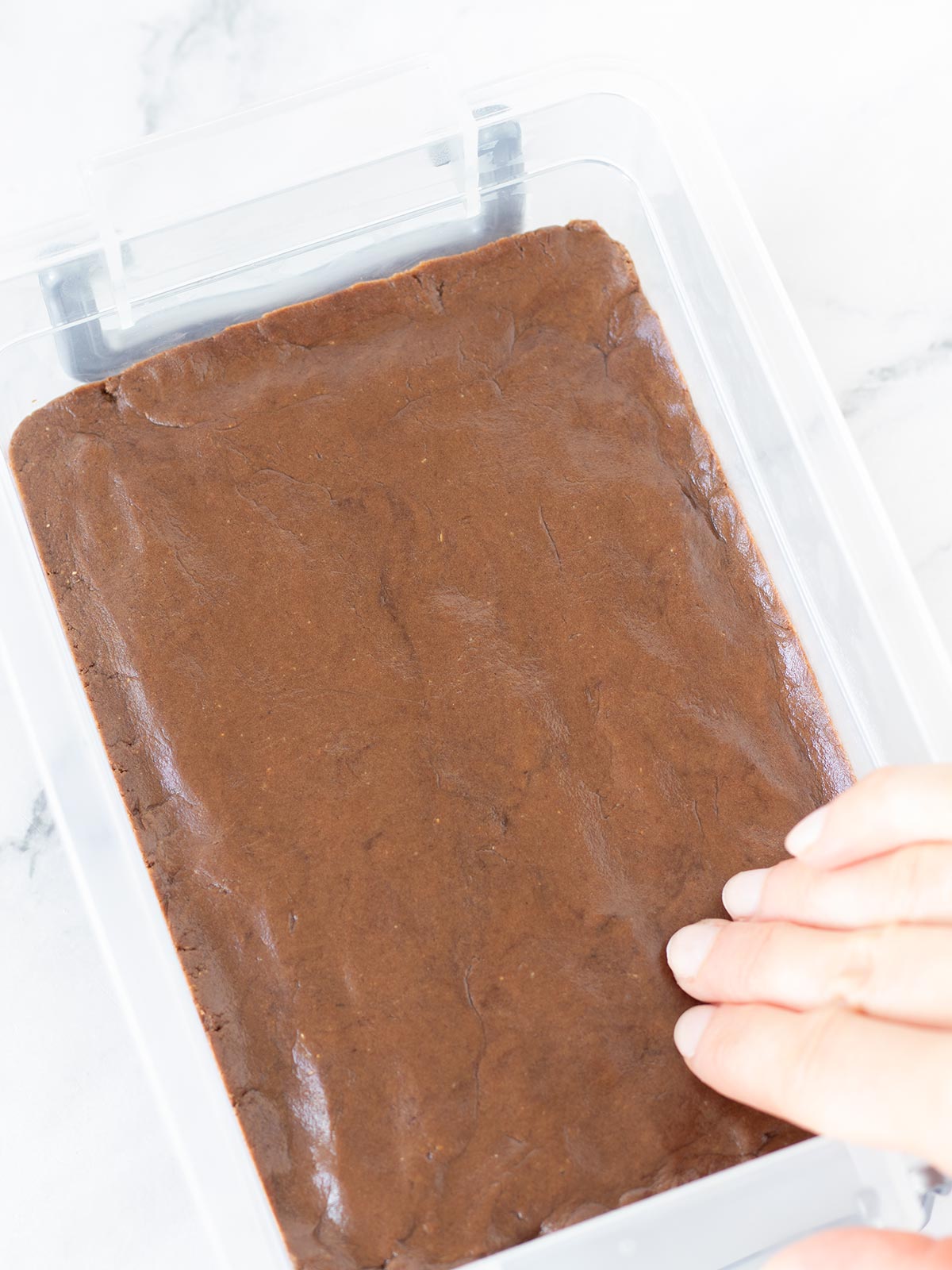 Chocolate brownie protein bars.