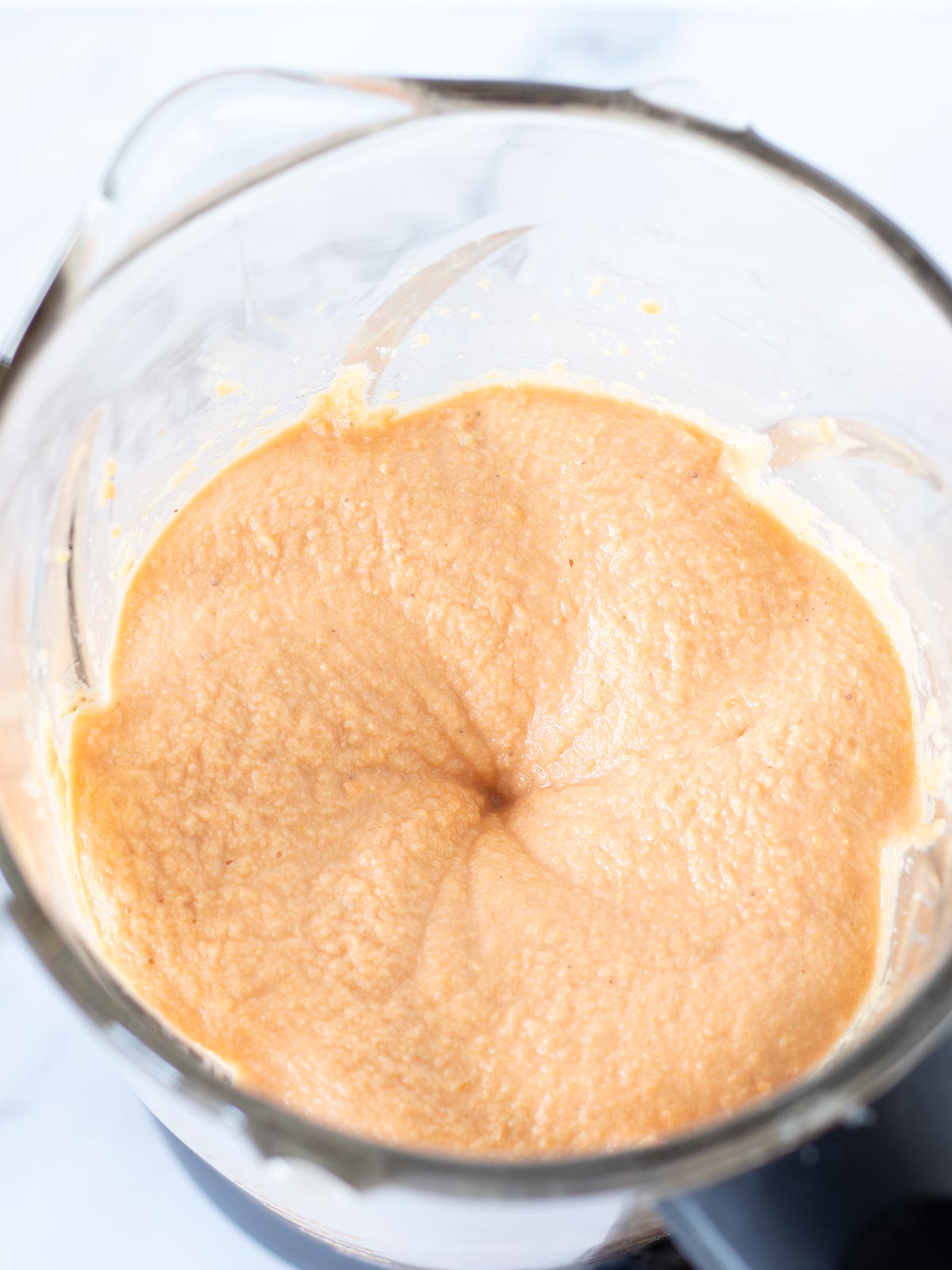 Chickpea lentil bread batter.