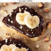 Homemade vegan Nutella with dates